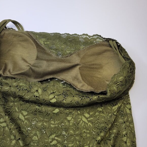 Lace Cami Crop Top Lace Bralette Stretchy Lace Camisole Lace Crop Tank Top - NEW - Picture 6 of 12